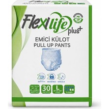 Flexi Life Plus Ped Külot Hasta Bezi Emici Büyük Boy (L) 30'lu