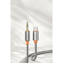 Kazan Hobi Pdateknoloji Convey 3.5mm Aux To Type-C Kablo 1 Metre