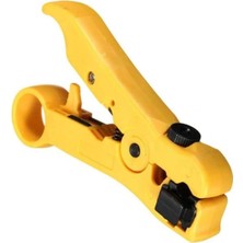 St. Morritz SE-3867 Universal Koaksiyel Kablo Soyucu Aparatı Rg6 Rg7 RG11 Cat5 Cat6 Cat7 Kablo Sıyırıcı