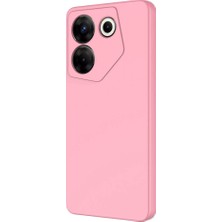Tecno Camon 20 Pro 5g Uyumlu Kadife Iç Yüzeyli Zore Mara Lansman Silikon Kılıf - Lyon Tech