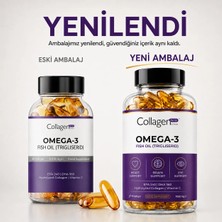 Collagen Forte Platinum Omega 3 Premium Fish Oil Balık Yağı 1000MG 90 Kapsül