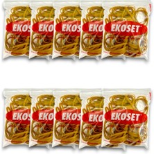 Ekoset Kalın Kauçuk Paket Ambalaj Para Lastiği 70 x 5 mm 1000'LI