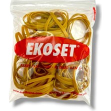 Ekoset Kalın Kauçuk Paket Ambalaj Para Lastiği 70 x 5 mm 100'LÜ