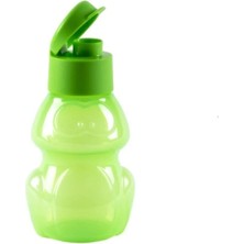 St. Morritz Çocuk Şişe Kurbağa 310ML Pratik Kapak Su Şişeleri Suluk