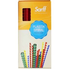 St. Morritz 8mm.kırmı.delux Plastik Spiral 100 Adet