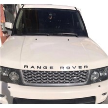 St. Morritz Land Rover Range Rover Ön Kaput ve Arka Bagaj Yazısı Siyah