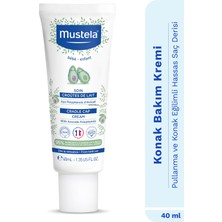 Mustela %95 Doğal İçerikli Saç Pullanmalarına Karşı Konak Önleyici Bakım Kremi Bebek Çocuk 40ml