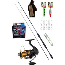 Outdoorun Powerex Prospin 240CM 10-30GR Fx 4000 Metal Kafa Spin Olta Seti