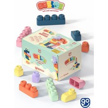 Go Toys Yumuşak Yapı Blokları 48 Prc - Bublox Soft Bricks - Yumuşak Yapı Blokları