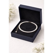 Yağmur Kadın Inci Kolye Choker ve Ayarlanabilir Gerdanlık Düğün Nikah Balayı Gelinlik Aksesuar Takı Sevgililer Günü Anneler Günü Yılbaşı Yeni Yıl Doğumgünü Hediye Inci Kolye