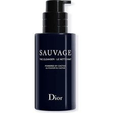 Dior Sauvage The Cleanser - Face Cleanser For Men Black Charcoal And Cactus