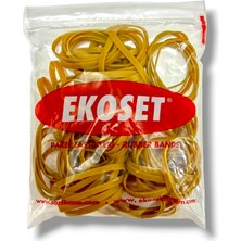 Ekoset Kalın Para Lastiği 100 Adet 70 x 5 mm