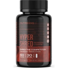 Nutriking Hyper Shred 60 Kapsül - 30 Servis Termojenik Takviye