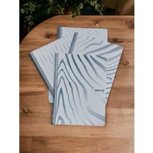 Seyfi Kırtasiye 1 Adet A4 80 Yaprak Kareli Telli Defter Beyaz Renk Plastik Kapak Beyaz Renk Kağıt