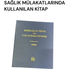 St. Morritz Renk Körlüğü Kitabı 38 Plates Sağlık Mülakatları Için