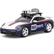 PopŞeker Porsche 911 Dakar 1:24 Ölçek Diecast Model Araç - Açılır Kapı / Metal Gövde