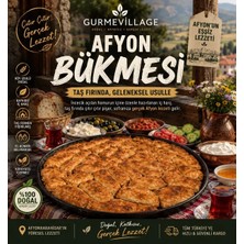 Gurme Village Geleneksel Patatesli Afyon Bükmesi El Açması Börek Yöresel Taş Fırın Böreği (1 Kg)