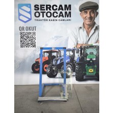 Sercam John Deere 5060E Sol Dizlik Camı
