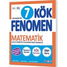 Gama Yayınları 7. Sınıf KÖK Matematik Soru Bankası Fenomen Yayınları