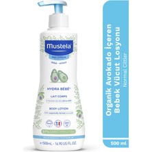 Mustela Hydra Bebe Organik Avokado İçeren Nemlendirici Bebek Çocuk Vücut Losyonu 300 ml