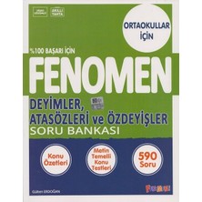 Gama Yayınları Fenomen 8. Sınıf Atasözleri ve Özdeyişler Okuma Soru Bankası