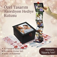 Best Hediye Akordiyon  Resimli Hediye Kutusu+20 fotoğraf hediyeli