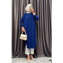 Yanları Yırtmaçlı Sandy Tunik