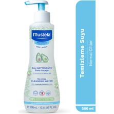 Mustela Organik Avokadolu Durulama Gerektirmeyen Temizleme Micellar Su Yüz Vücut 300ml