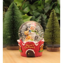 St. Morritz Yılbaşı Noel Kar Küresi Merry Christmas