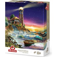 St. Morritz Deniz Fenerinden Günbatımı 500 Parça Puzzle