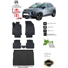 Alberto Rossi Citroen  C3 Aircross 2022 Araca Özel 3D Paspas ve 3D Bagaj Havuzu