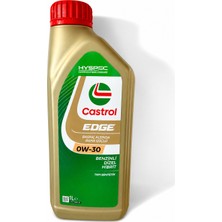 Castrol Edge 0W-30 1 Litre Motor Yağı. Asma koku hediyeli
