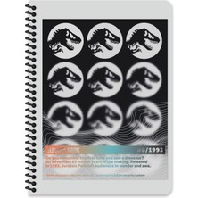 Keskin Color Jurassic World 16,5X22,5 Spiralli Karton Kapak Kareli Defter - Do You Remember ?