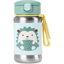 Renas Store Mey Ithalat®   Zoo Pipetli Paslanmaz Çelik Suluk 350 ml Kirpi