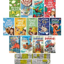 Timaş Çocuk Mert Arık 13 Kitap Set / Dünyayı Okuyan Çocuk - Babası Kılıklı - Benim Zürafam Uçabilir - Hapı Yuttuk Eczanesi