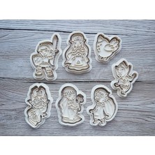Craftelle The Legend Of Zelda Figürlü 7'li Özel Tasarım Kurabiye ve Hamur Kalıbı Seti