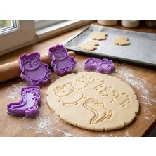 Craftelle Peppa Pig Figürlü Özel Tasarım Kurabiye ve Hamur Kalıbı