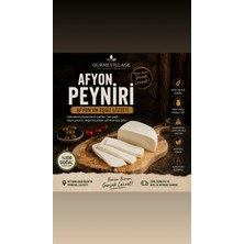 Gurme Village Hakiki Afyon Peyniri Tam Yağlı Olgunlaştırılmış El Yapımı Doğal Yayla Peyniri Katkısız Köy Peyniri (1 Kg)