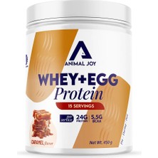 Animal Joy Whey+Egg White Protein Tozu Kompleksi - Karamel  - 450 gr - 15 Servis