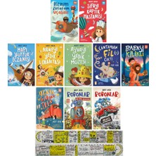 Timaş Çocuk Mert Arık 10 Kitap Set / Babası Kılıklı - Benim Zürafam Uçabilir - Robonlar - Çantamdan Fil Çıktı