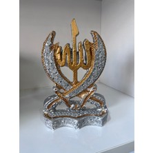 Noktart Allah Yazılı Hilal Biblo