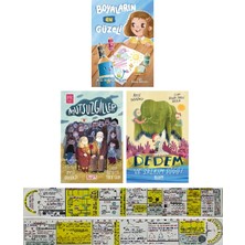 Ayşe Odabaşı 3 Kitap Set / Boyaların En Güzeli - Mutsuzgiller - Dedem ve Salkım Söğüt + Özel Cetvel