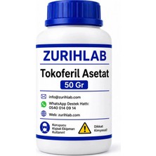 ZURIHLAB Tokoferil Asetat 50 GR - (All-Rac-Α-Tocopheryl Acetate)