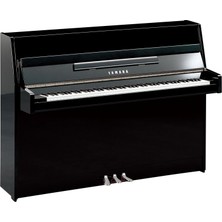 Yamaha B1 SC3PEC Krom Aksamli Silent Akustik Duvar Piyanosu (Parlak Siyah)