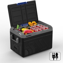 Coolist CLK40 12/24VOLT/220VOLT 40 Litre Kompresörlü Oto Buzdolabı/dondurucu Kutu Hasarlı