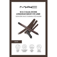 M.A.C M·a·c Kajal Excess Longwear Smoky Eye Liner Uzun Süre Kalıcı Dumanlı Kajal Göz Kalemi - Bark