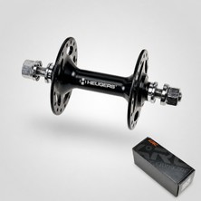 Heugers Arc GT-002 Rulmanlı Siyah Ön Göbek (Ss / Fixie, 100MM, 32 Delik)