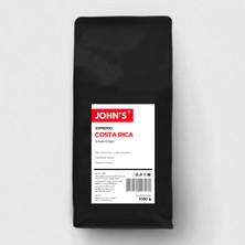 John's Coffee Costa Rica Single Origin Espresso Çekirdek Kahve 1kg
