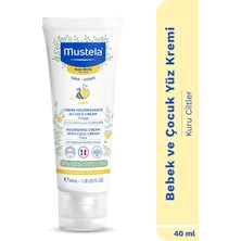 Mustela %97 Doğal İçerikli Kuru Cilt Cold Cream Besleyici Nemlendirici Yüz Kremi Bebek Çocuk 40ml