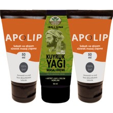 Apolip Kremi 50 ml + Yanında Ibn-I Sina Kuyruk Yağı Kremi 50ML